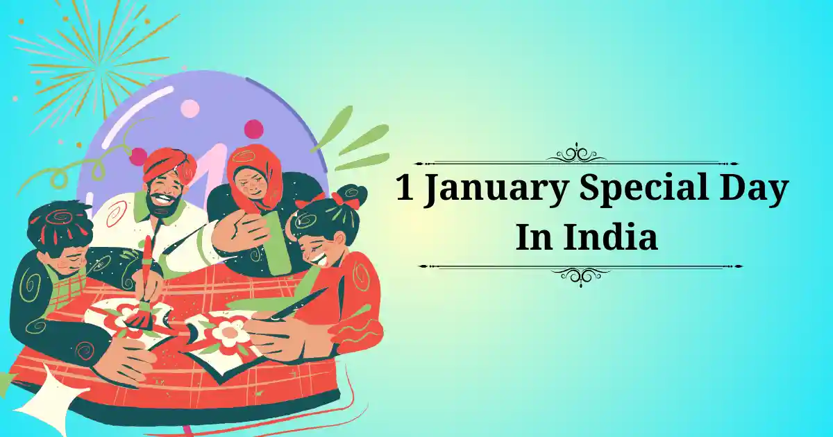 1 january special day in india