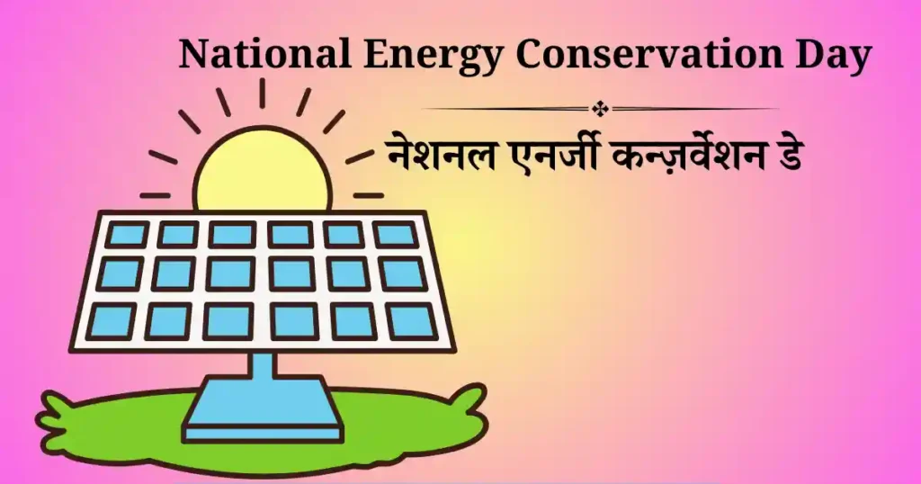 national energy conservation day