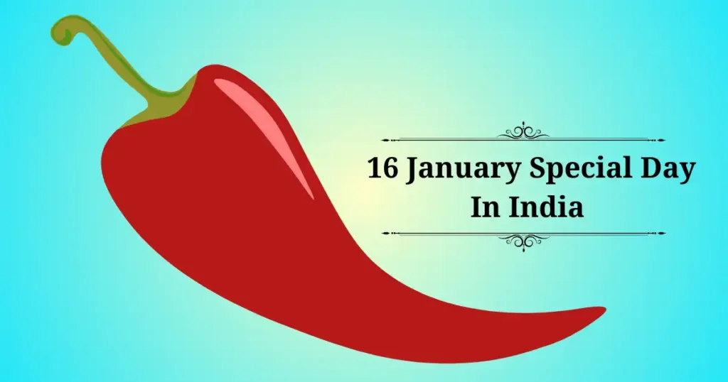 16 january special day in india
