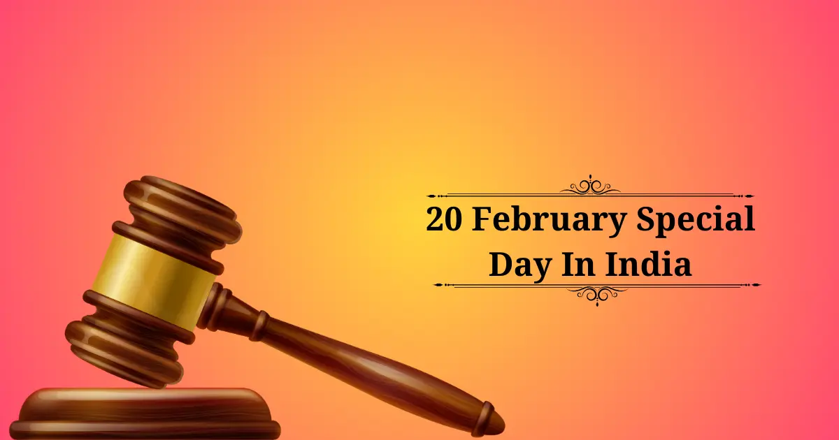 20 february special day in india